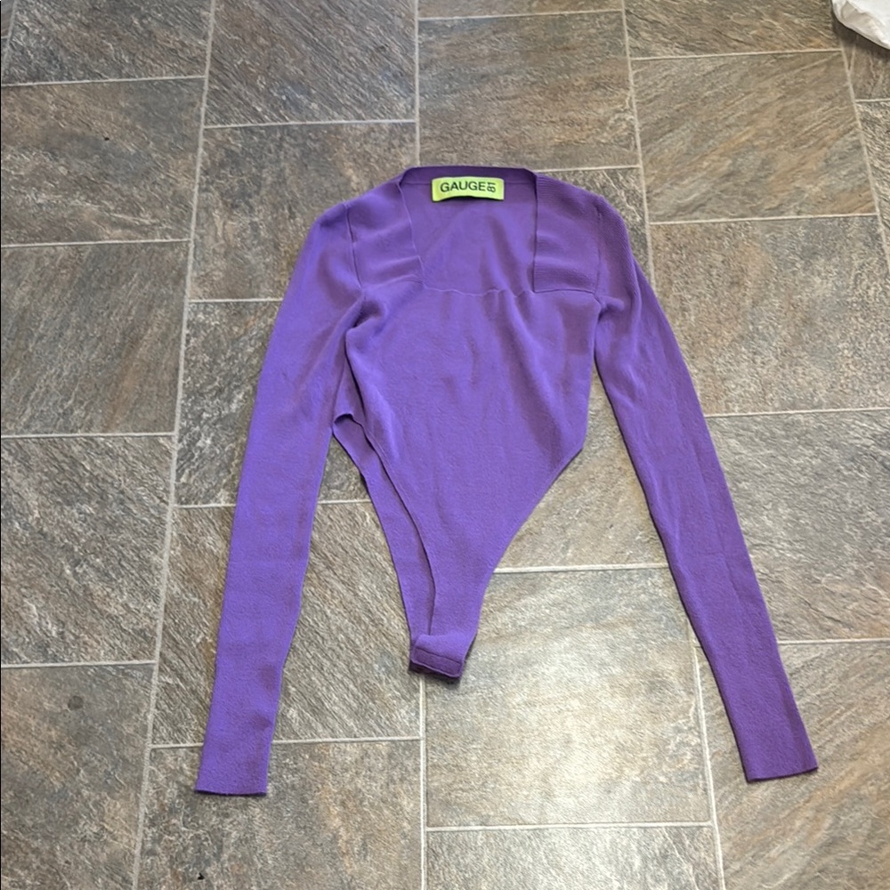 Gauge81 Vibrant Purple Bodysuit